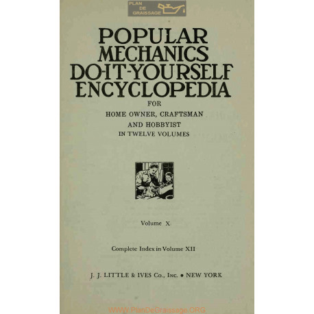 Encyclopedia Do It Yourself Volume 10 Popular Mechanics