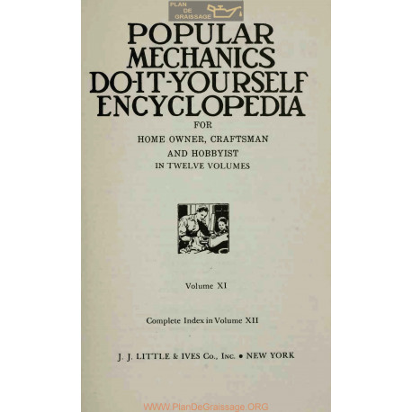 Encyclopedia Do It Yourself Volume 11 Popular Mechanics