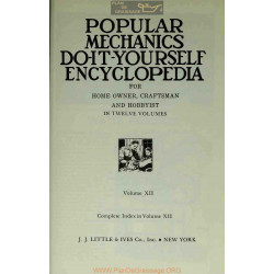 Encyclopedia Do It Yourself Volume 12 Popular Mechanics