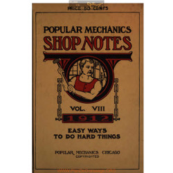 Shop Notes 1912 Popular Mechanics Volume8 1912