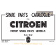 Citroen Ta 11v Parts Catalogue 11cv 1944 1949