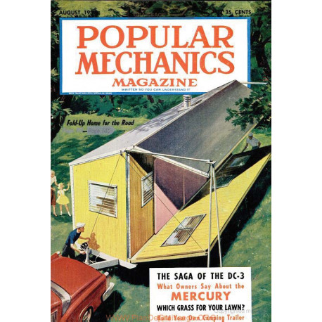 Popular Mechanics 1957 08