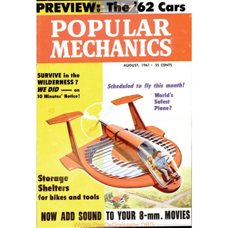 Popular Mechanics 1961 08
