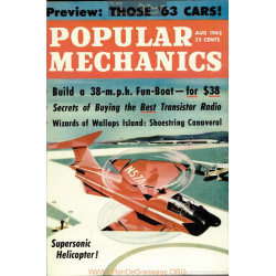 Popular Mechanics 1962 08