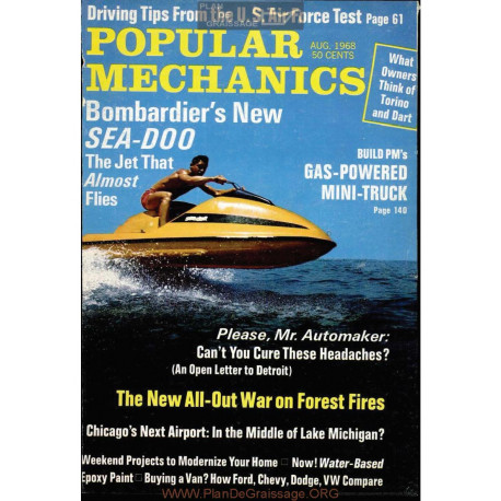 Popular Mechanics 1968 08