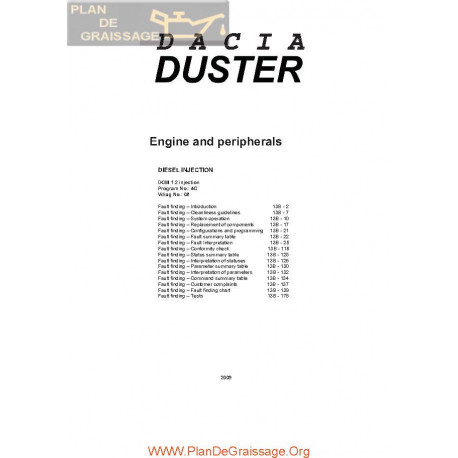 Dacia Duster Dcm 1200 Full System Workshop Manual P1