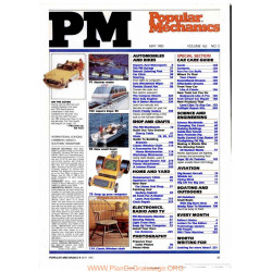 Popular Mechanics 1985 05