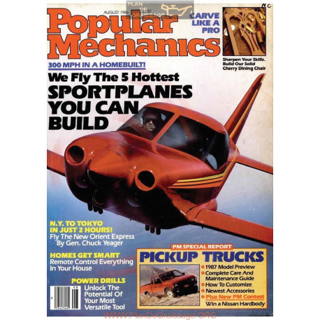 Popular Mechanics 1986 08