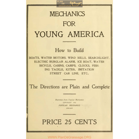 Popular Mechanics For Young America 1905