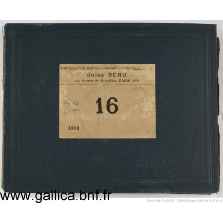 Jules Beau T23 Photographie Sportive 1903