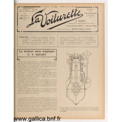 La Voiturette N14 10 Novembre 1908