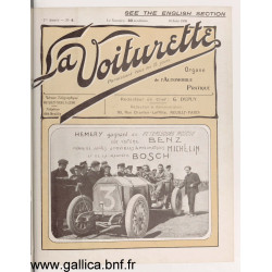 La Voiturette N4 English Section 10 Juin 1908