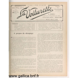 La Voiturette N9 25 Aout 1908