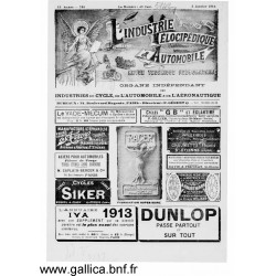 L Industrie Velocipedique 1914 Organe Des Fabricants Mecaniciens