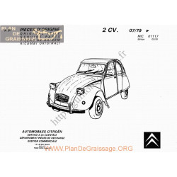 Citroën 2cv Mic01117 Pieces Origine 1991