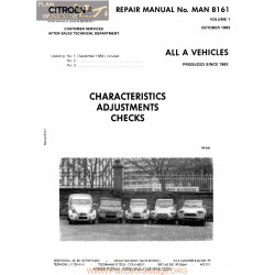 Citroën 2cv No8161 Repair Manual 1983