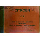 Citroen Gs N590 Catalogue Pr 1970