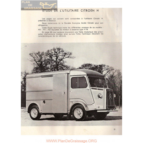 Citroen Hy H78 Manual