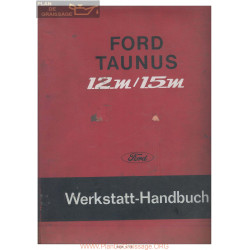 Ford Taunus 12m 15m Manuel 1968