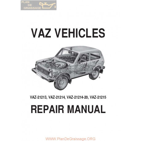 Lada Niva Vaz 21213 21214 21215 Repair Manual