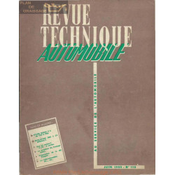 Renault 4cv N110 Revue Technique 1955