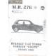 Renault 5 Gt Turbo Mr276 Revue 1990