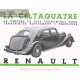 Renault Celtaquatre Manuel Description