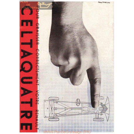 Renault Celtaquatre Plan De Graissage