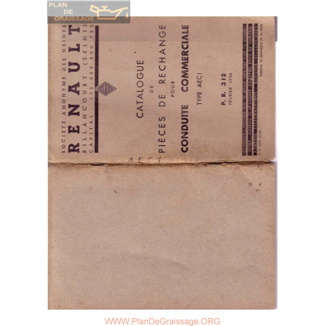 Renault Commerciale Aec1 Pr32 Pr 1936