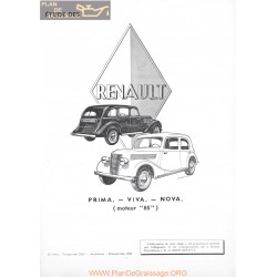 Renault Viva Prima Novaquatre Etude 1951
