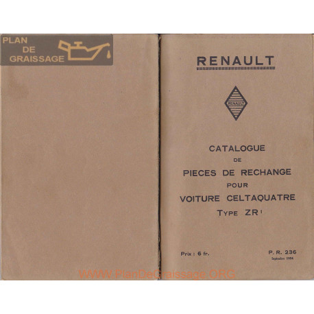 Renault Zr1 Celtaquatre Pr236 1934