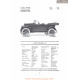 Allen Touring 41 Fiche Info 1919