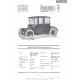 Anderson Detroit Electric Brougham 71 Fiche Info 1918