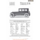 Auburn Five Passenger Sedan 6 .39 Fiche Info 1920