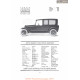Austin Highway King Twelve Limousine Fiche Info 1919