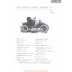 Autocar Type X Fiche Info 1906