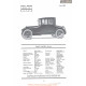 Buick Coupe K 6 46 Fiche Info 1920