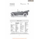 Buick D 6 45 Fiche Info 1917