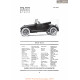 Buick H 6 44 Fiche Info 1919
