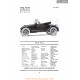 Buick H 6 44 Fiche Info 1919