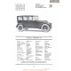 Cadillac Limousine 59 Fiche Info 1920