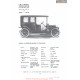 Chalmers Detroit K 30 Limousine Fiche Info 1910