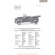 Chalmers Touring Car Six 40 Fiche Info 1916