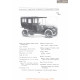 Columbia Hartford Mark Xlix Limousine Fiche Info 1907