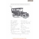 Corbin Model H Limousine Fiche Info 1907