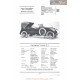 Cunningham Touring 91a Fiche Info 1922