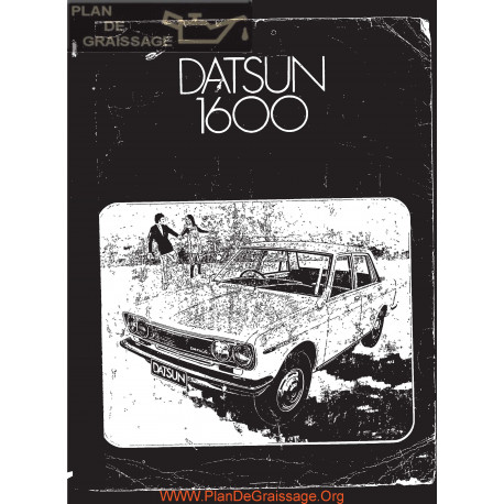 Datsun 1600 510 L16 1973 Engine Service Repair Manual