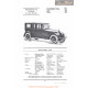 Dorris Sedan 6 80 Fiche Info 1922