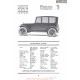 Elcar Sedan G Four Fiche Info 1920