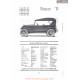 Elcar Sportster H Four Fiche Info 1919